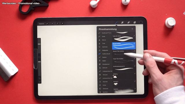 Outline Pack - Walkthrough - Outline Brush Pack for procreate смотреть онлайн