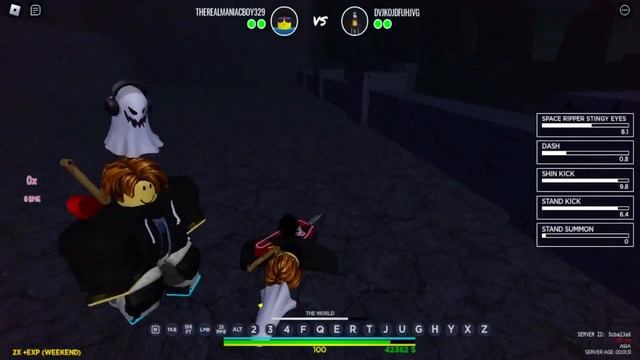 [Roblox is Unbreakable] 1v1 with The World + Vampire = Road Roller. Inc смотреть онлайн