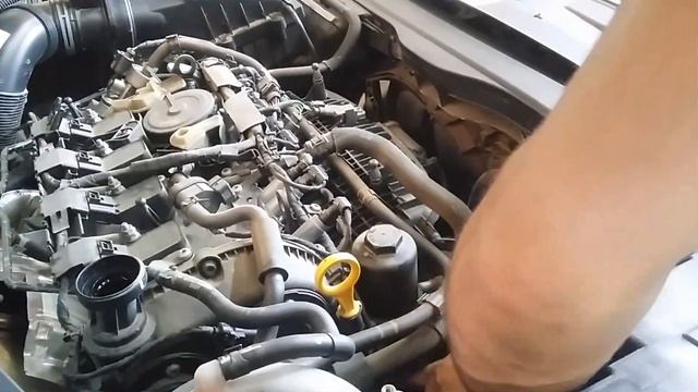Замена масла Skoda Kodiaq 2.0 Tsi CZPA 2019 года