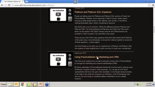 Learn What Happened in the World of PracticeMaster in 2013 смотреть онлайн