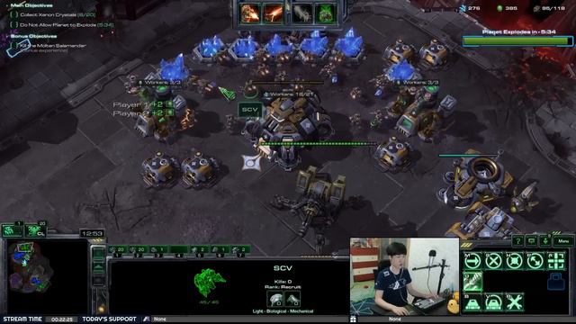 Playing Swan or talk show? l StarCraft 2: Legacy of the Void Co-op l Crank смотреть онлайн