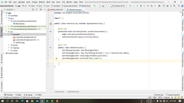 How to create alert (Dialog box )in Android Studio|| Bangla 2021 смотреть онлайн