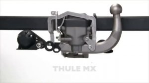 Убирающийся под бампер фаркоп THULE MX (установка,обзор)
