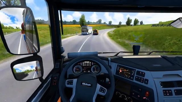 ETS2 70 TON pod eskortą смотреть онлайн