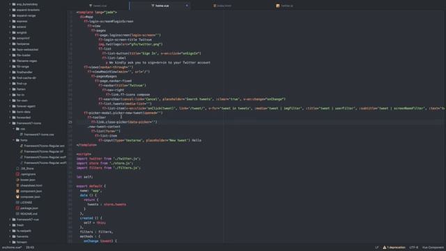[V1] How to post tweets via Twitter API with Vue.js and Framework7 1.x | Episode 03 смотреть онлайн