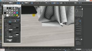 3Ds Max для начинающих. Урок 18. Симуляция ткани (Модификатор Cloth)