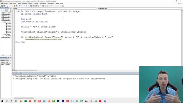 Inserir Imagens no Excel com VBA - Procv com Imagens смотреть онлайн