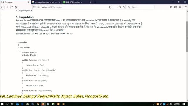 PHP OOPs Part-03 | Encapsulation | Object Oriented Programming смотреть онлайн