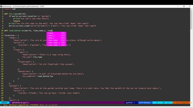 Playful Python: Let's play an adventure game! (Part 3) смотреть онлайн