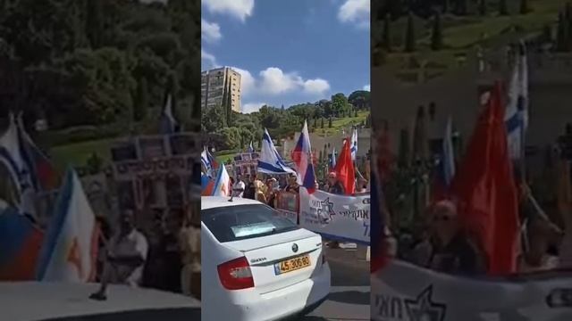 В Израиле продолжаются акции в поддержку России и против украинского нацизма. смотреть онлайн