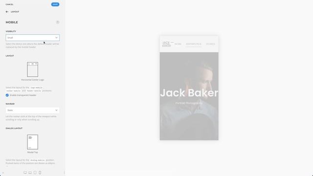 Displaying the Mobile Header | YOOtheme Documentation (Joomla) смотреть онлайн