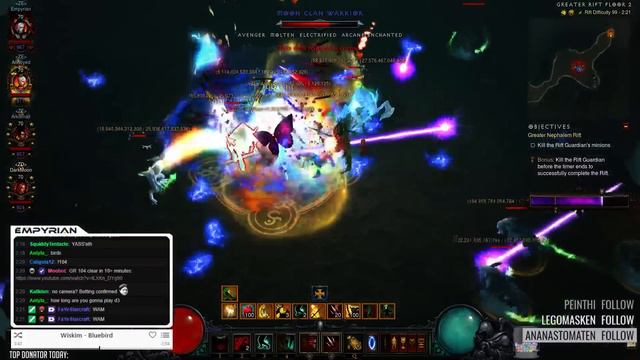 [Diablo 3] Decent Rift #6 (GR 99 in 6:31) смотреть онлайн