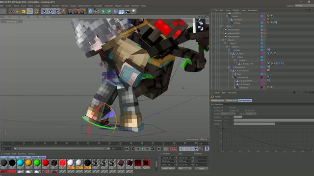 Minecraft Graphics Tutorial (Part 2) - Posing And Rendering (With Settings!) (Cinema 4D) смотреть онлайн