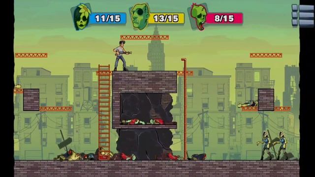 Stupid Zombies 3 | Physics game смотреть онлайн