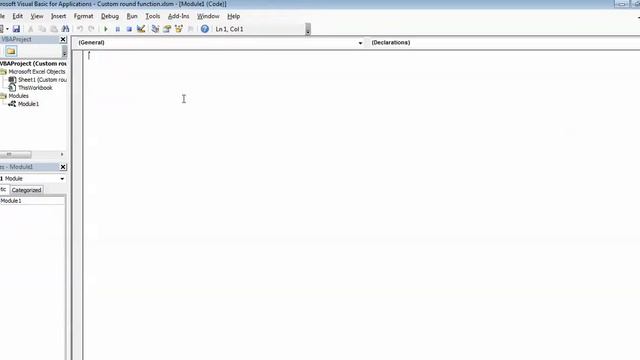 Excel custom round function - VBA смотреть онлайн