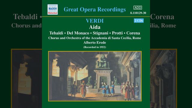 Aida: Act II, Scene 1: Chi mai fra gl'inni e i plausi смотреть онлайн