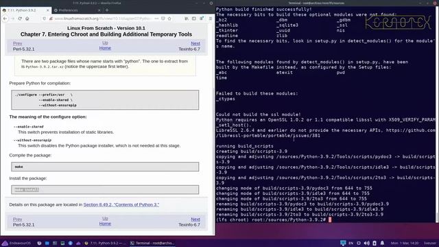 LFS 10.1 Chapter 7 - Building the LFS Cross Toolchain and Temporary Tools смотреть онлайн