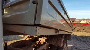 Газель самосвал. Выгрузка песка 4 тонны.