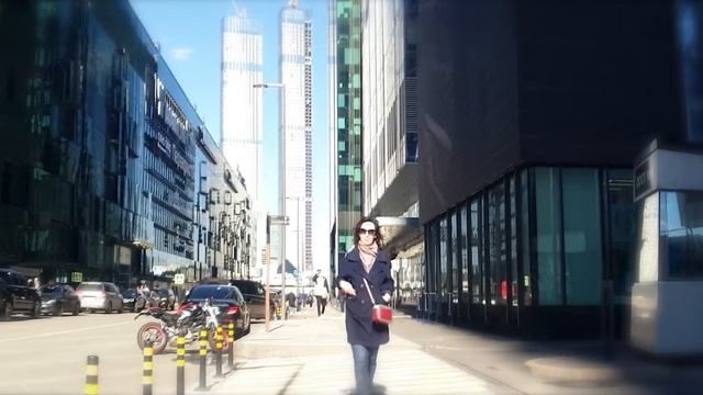 Moscow City - the business center of Moscow. Москва - Сити-деловой центр Москвы смотреть онлайн