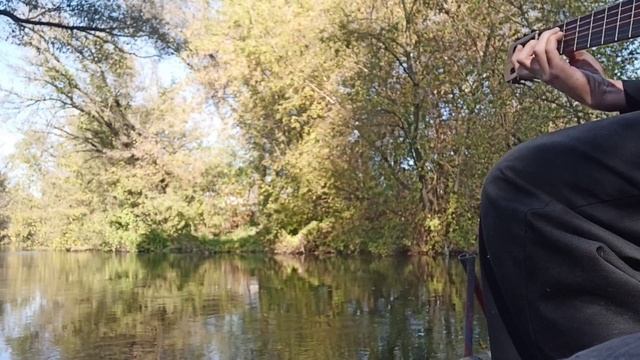 ssshhhiiittt-цветы на гитаре/кавер у речки) смотреть онлайн
