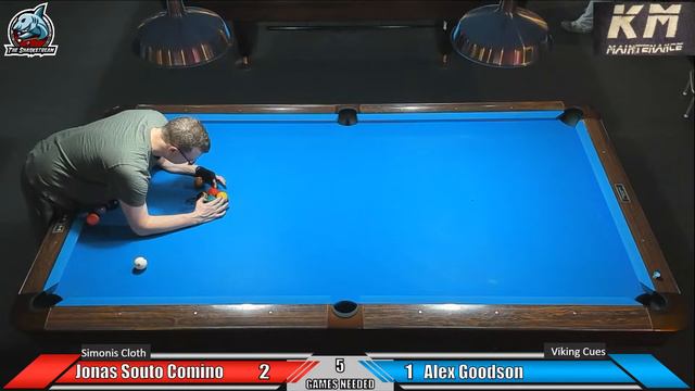 Pro Player Jonas Souto Comino Vs Alex Goodson смотреть онлайн