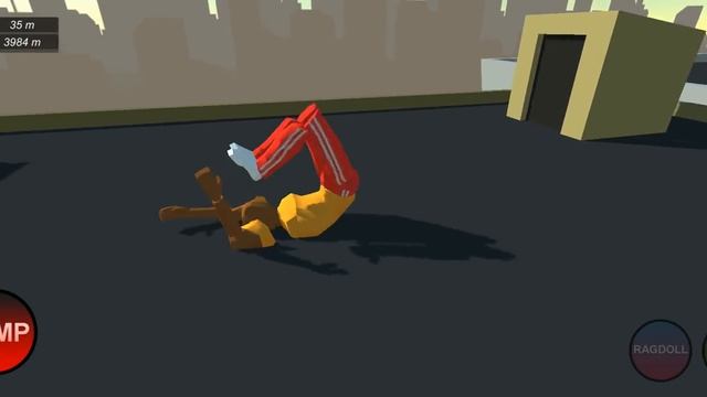 Just Flip [Android] | Update (NEW character+Ragdoll mode) | Backflip game смотреть онлайн