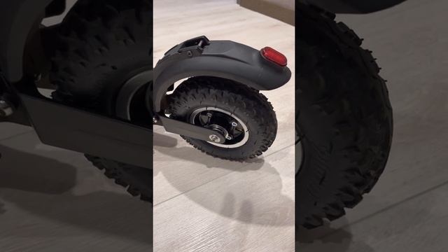 Тюнинг электросамоката. Надувное заднее колесо для GT-350s.