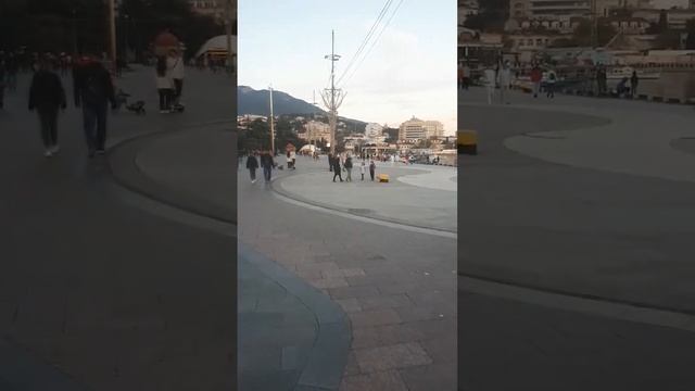 Крым Ялта набережная сегодня.Крым сегодня.Крым 2022. смотреть онлайн