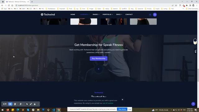 Techwind - Tailwind CSS Multipurpose Landing Page Template смотреть онлайн