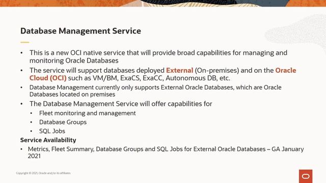 Get Started with Oracle Cloud Infrastructure Database Management смотреть онлайн