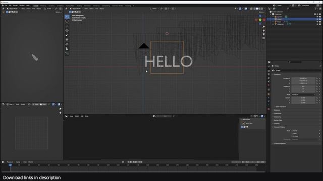 Wave Text Animation | blender tutorial смотреть онлайн