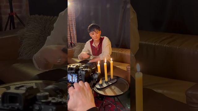 Эмма М, закадровая съёмка, 