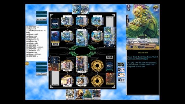 Cardfight!! Vanguard: Oracle Think Tank ( Battle Sisters ) vs Aqua Force ( General Zaharias ) смотреть онлайн
