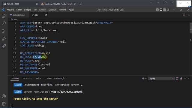02 - Como conectar Laravel 9 com banco de dados MySQL смотреть онлайн