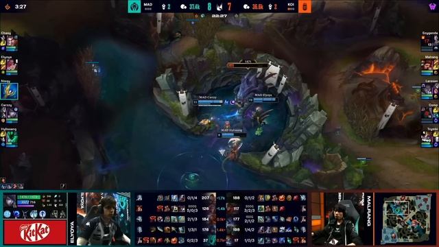 KOI vs MAD - Game 2 Highlights | Semi Final LEC Winter 2023 Playoffs | Mad Lions vs KOI G2 смотреть онлайн