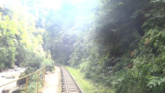 РП Узкоколейка Гуамского ущелья / Narrow gauge railway of the Guam gorge смотреть онлайн