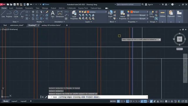AutoCAD 2024 tutorial || Making a simple floor plan in AutoCAD 2024 || AutoCAD 2d drawing (2023) смотреть онлайн