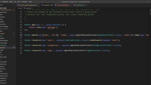 What is Route in Laravel смотреть онлайн