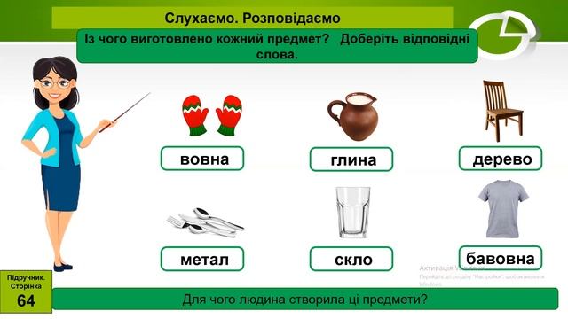1 клас. ЯДС. Винаходи людства. смотреть онлайн