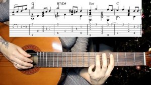 Abba - Happy New Year | На гитаре + разбор