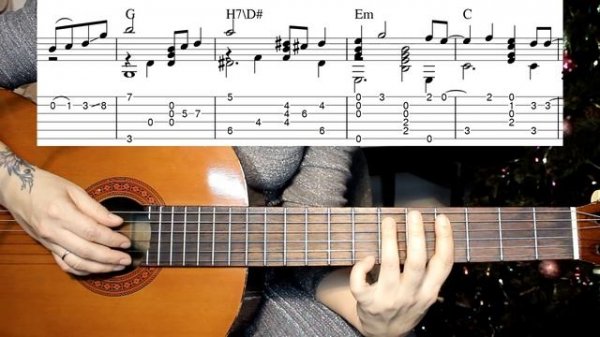 Abba - Happy New Year | На гитаре + разбор