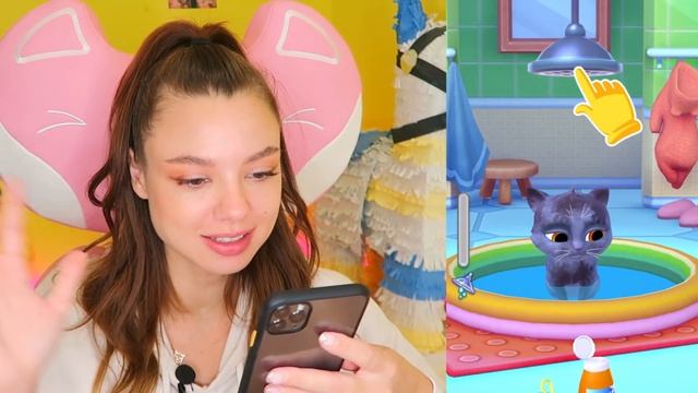 КТО из КОТЯТ МОНСТР??? НИКОГДА НЕ ИГРАЙ в ГОВОРЯЩИХ КОТЯТ в 3 ЧАСА НОЧИ! Почти настоящие котята