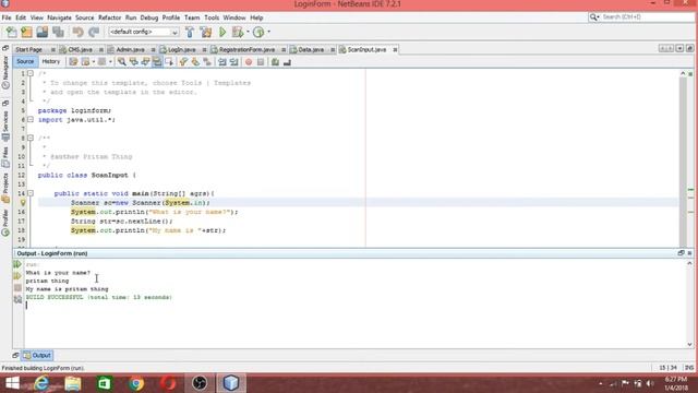 How To Take Input From Keyboard or User In Java смотреть онлайн