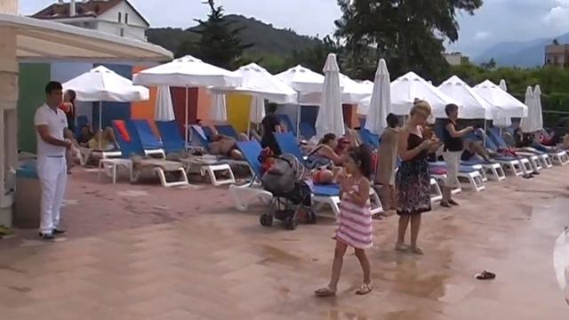 Отель Rox Royal Hotel 5. ex. Grand Haber Hotel 5. Територія Готеля Rox Royal. Kemer.Turkey. смотреть онлайн