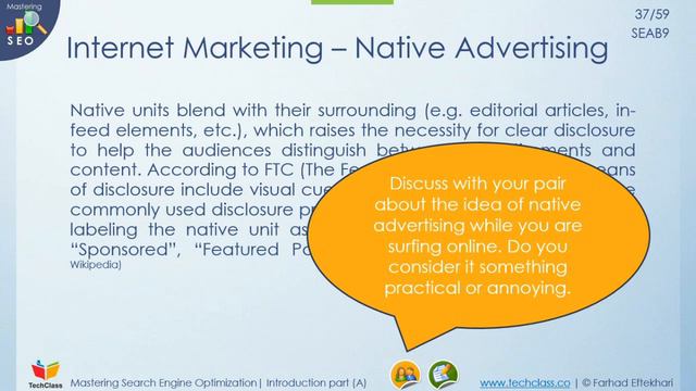 Mastering Search Engine Optimization - Introduction part (A) смотреть онлайн