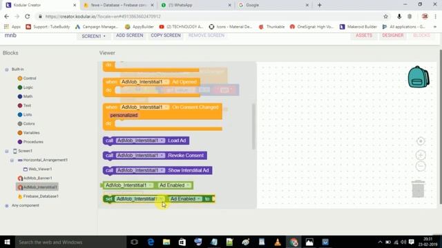 Dynamically Control your Ads | Control Ads visible on/off from Firebase in Hindi | App Creator смотреть онлайн