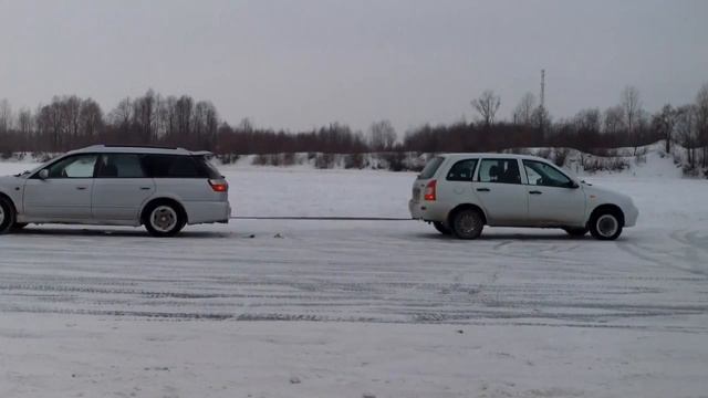 Лада Калина сделала Subaru смотреть онлайн
