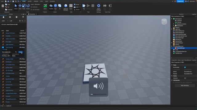 Как добавить музыку в Roblox Studio смотреть онлайн