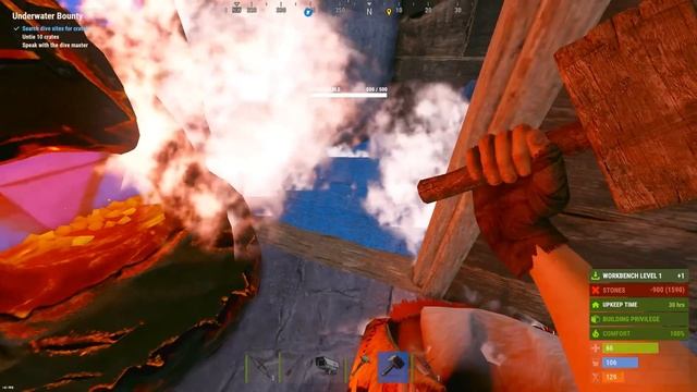 1000 Players, 1 Server: How a Solo PRO Survives on Official Rust смотреть онлайн