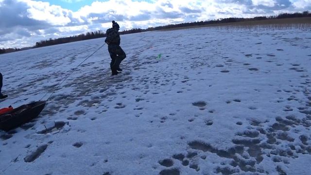 За щукой на Вуоксу. Закрытие зимнего сезона.